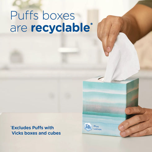 Puffs Ultra Soft Facial Tissues, 10 pk./124 tissues per box